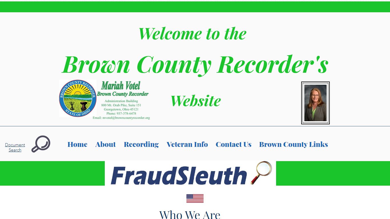 Brown County Ohio Recorder